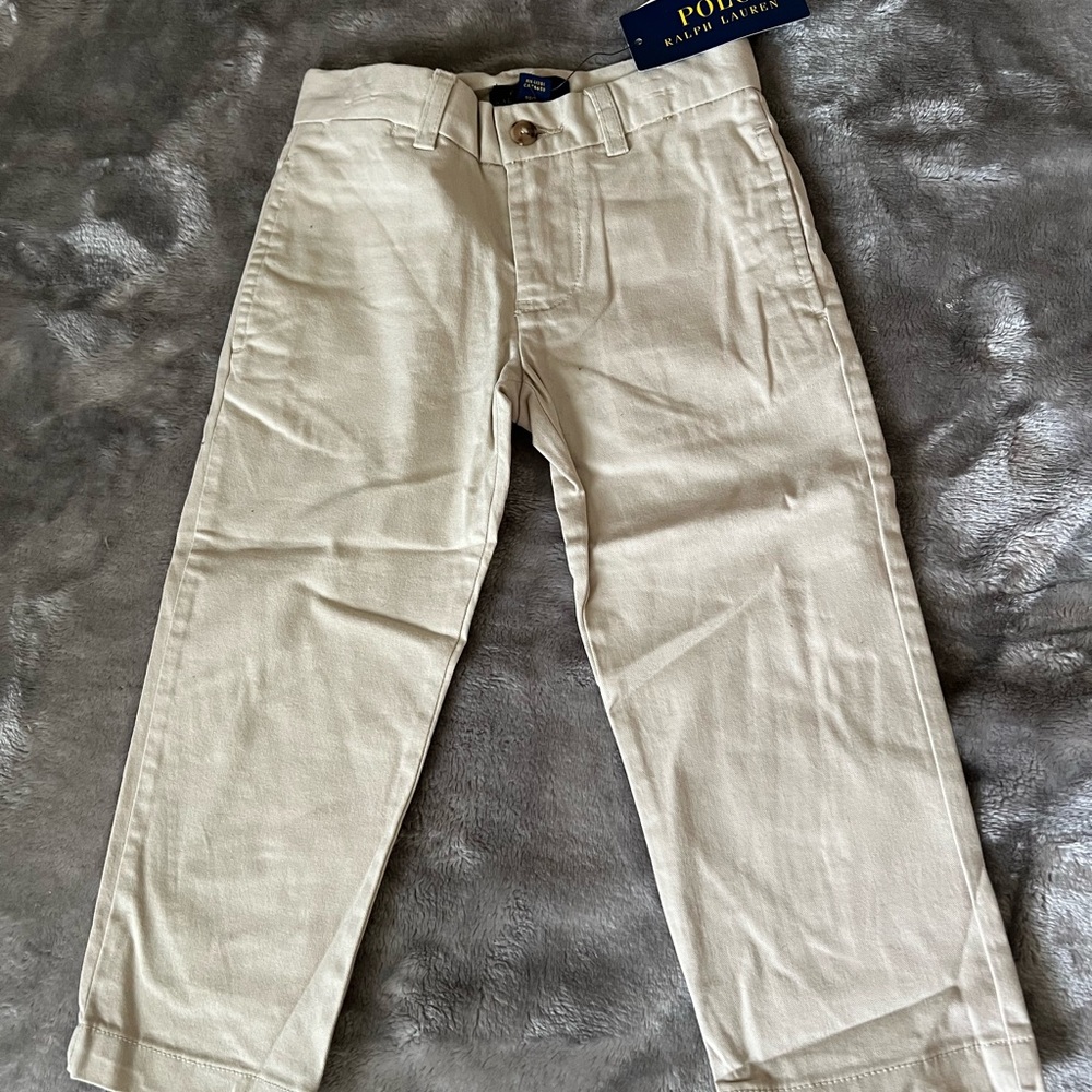 Polo by Ralph Lauren Men's Cream Chino Pants
